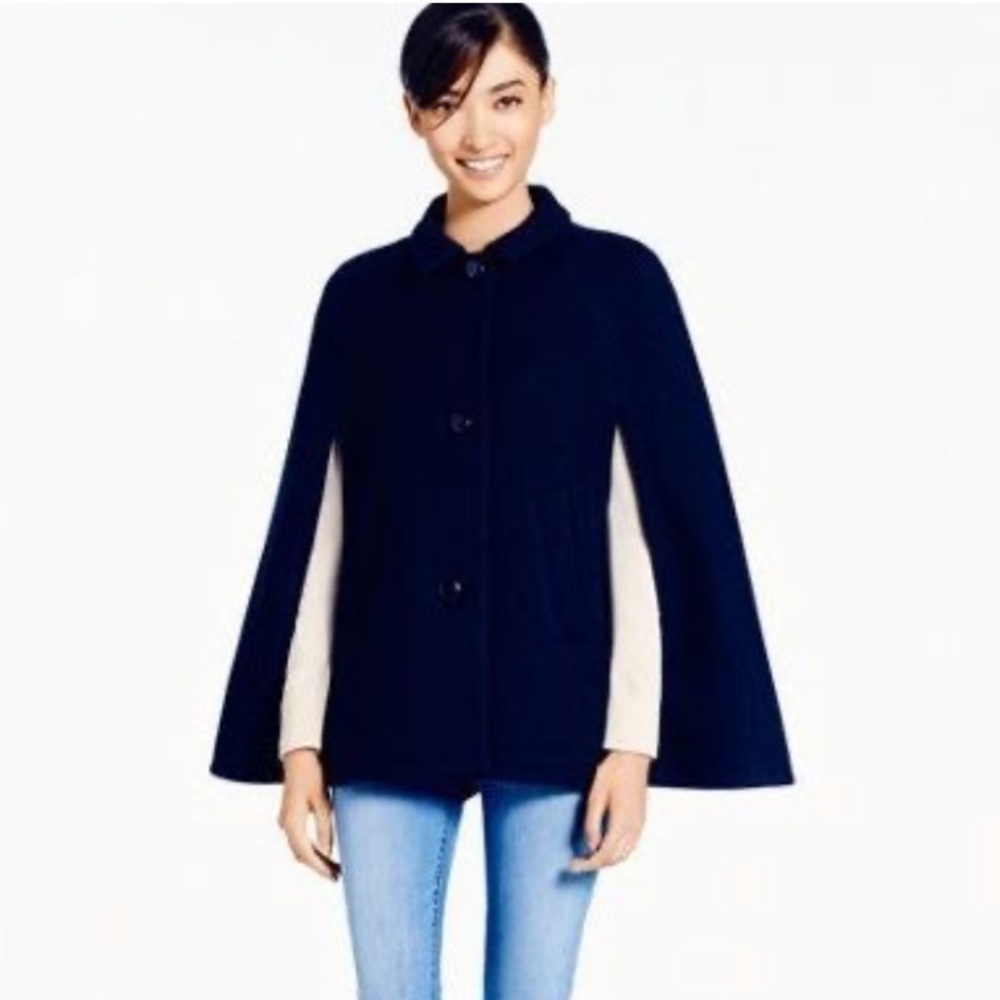 Kate Spade Wool Cape - Picture 3 of 3